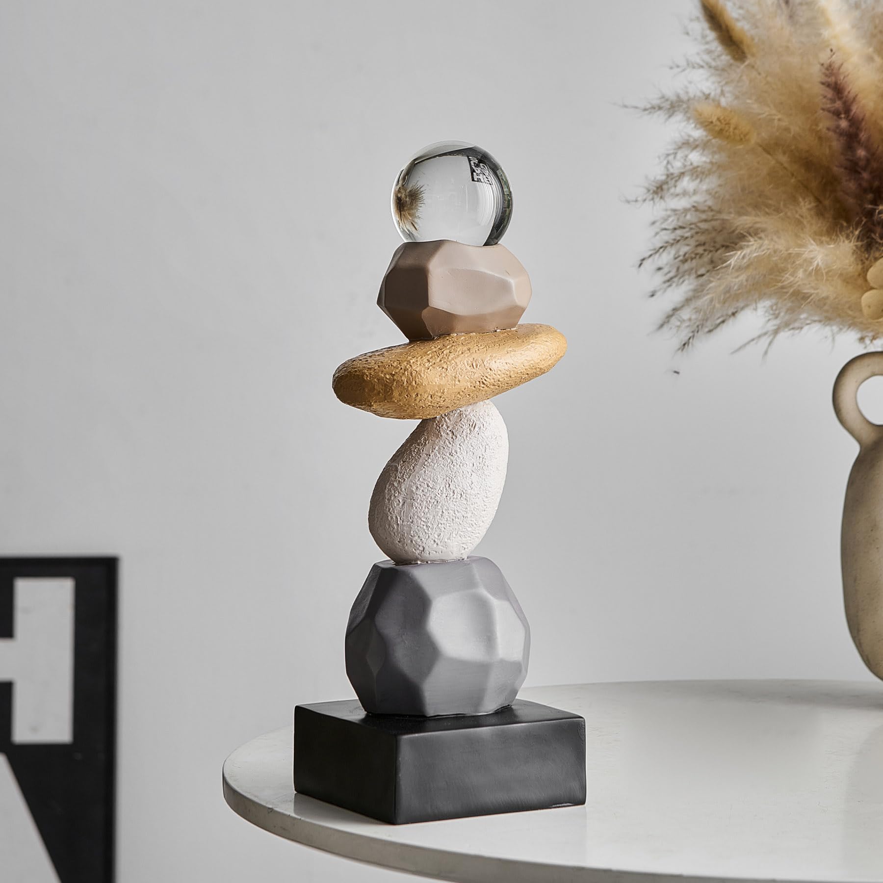 Polished Stone Desktop Decor