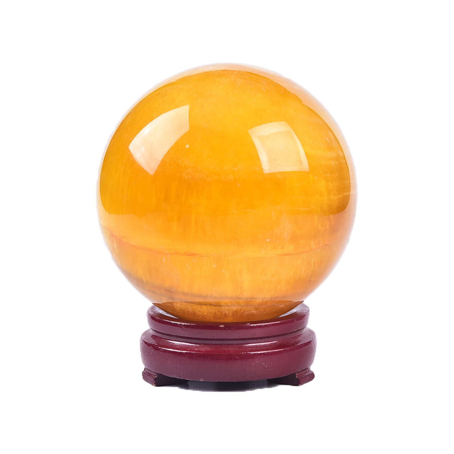 JIC Gem Natural Amazonite Crystal Sphere with Wood Stand Gemstone Sphere,Polished Healing Energy Mineral Gemstone Balls for Reiki Chakra Decoration Fengshui (60-70mm)