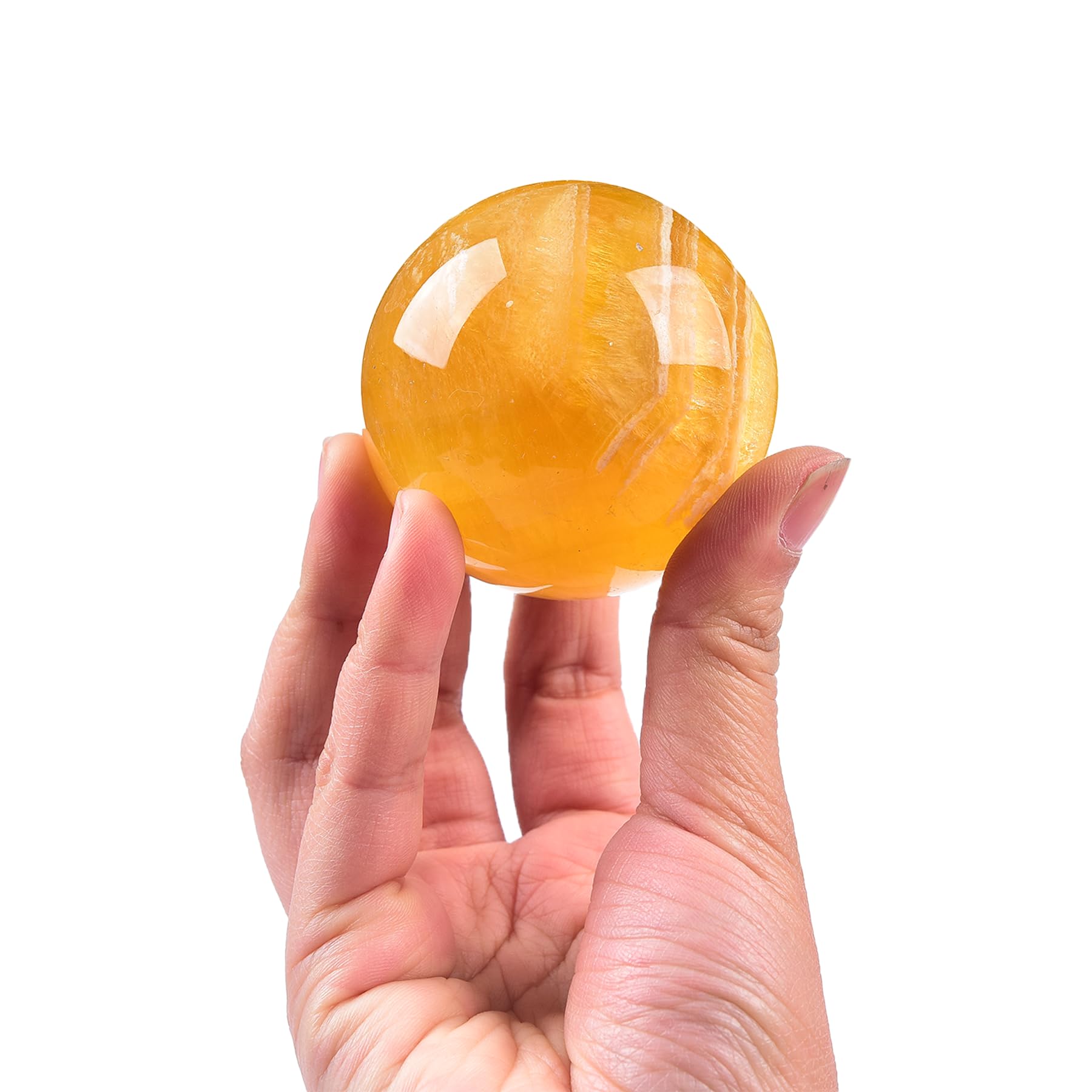 JIC Gem Natural Amazonite Crystal Sphere with Wood Stand Gemstone Sphere,Polished Healing Energy Mineral Gemstone Balls for Reiki Chakra Decoration Fengshui (60-70mm)